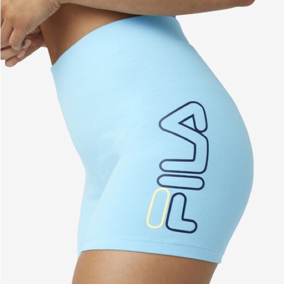 Fila Pants - FILA High Waist Biker Shorts